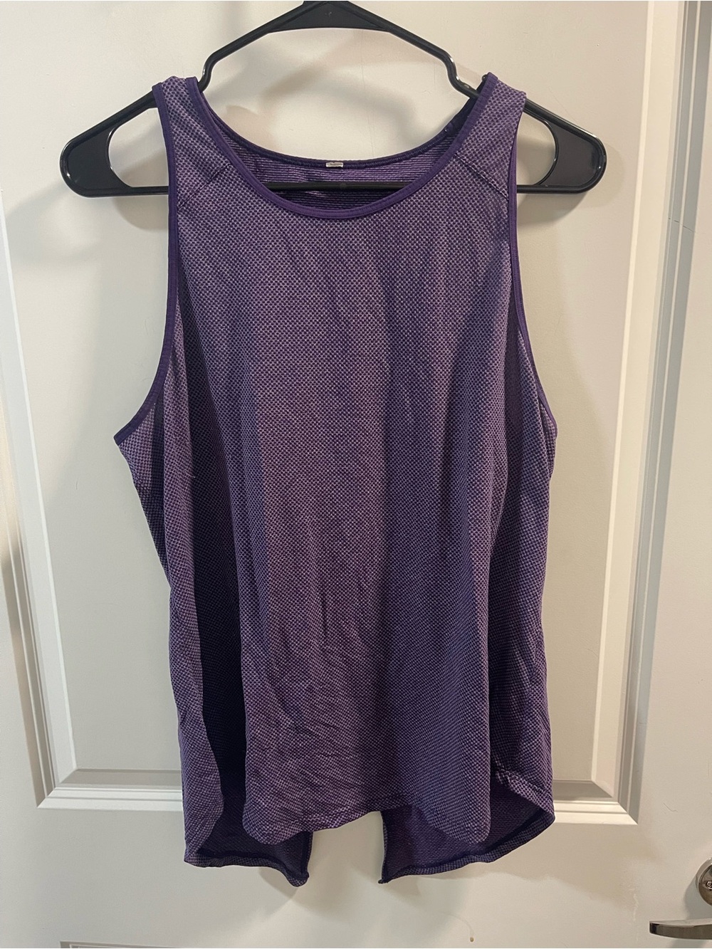 lululemon athletica Purple Mesh Tank Top No Size Tags